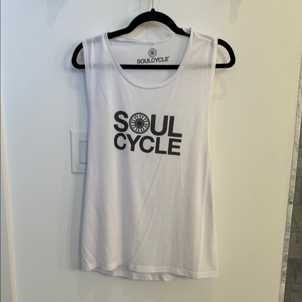SoulCycle White Women's Tank Top